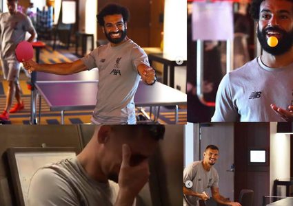 صلاح لزميله في ليفربول: "توقف عن البكاء يا عزيزي"