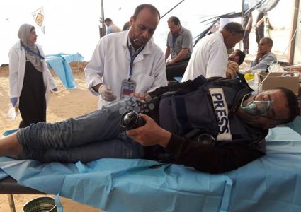 "المكتب الحركي المركزي" يدين استهداف الاحتلال للصحفيين