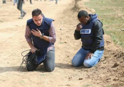 نقابة الصحفيين تدين استهداف الصحفيين في غزة والقدس