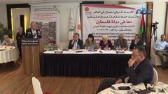 أمين عام الاتحاد الدولي للنقابات شارون برو يبحث واقع العمال