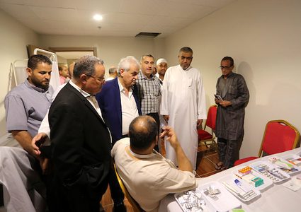 وفد من وزارة الأوقاف الفلسطينية يزور الحجاج، في مكة المكرمة ،ويتابع أوضاعهم عن كثب.