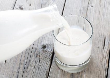 الحليب لبشرة فاتحة