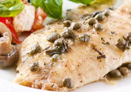 سمك بالكريمة