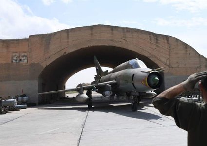 قتلى وجرحى في انفجار بمطار الشعيرات العسكري بسوريا