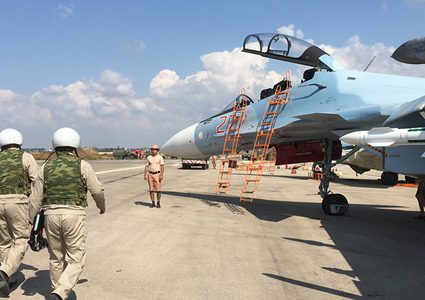 سوريا.. استهداف قاعدة حميميم الروسية بقذائف صاروخية