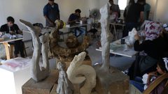 في قطاع غزة...نماذج شابة تصدر الإبداع من خلال الفن التشكيلي