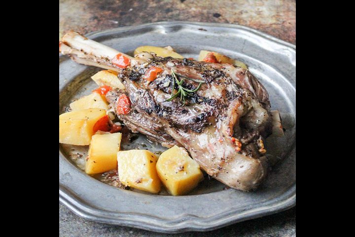 موزات خروف بالأعشاب