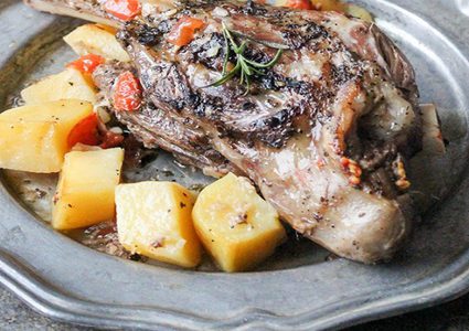 موزات خروف بالأعشاب