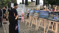 معرض فني فلسطيني بعنوان "حدثني عن وطني" يقام في اسطنبول