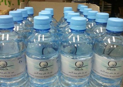 19 مليون لتر من ماء زمزم لحجاج بيت الله