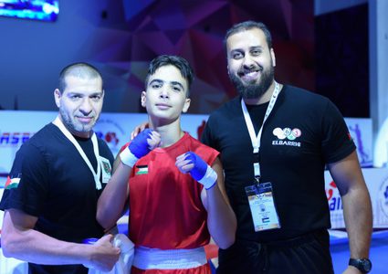 ملاكم فلسطيني ينال الميدالية البرونزية في بطولة آسيا للواعدين
