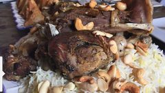 أرز مديني باللحم لغداء العيد