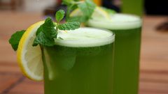 عصير الليمون بالنعناع