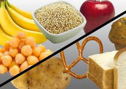 الكربوهيدرات المناسبة في الغذاء