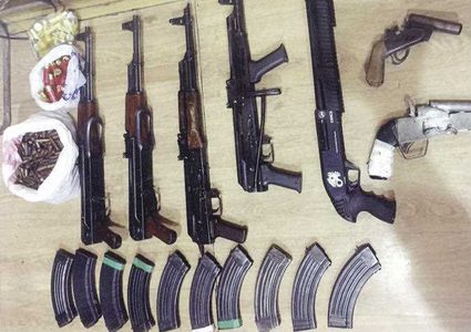 الأمن المصري يضبط كمية كبيرة من الأسلحة المهربة