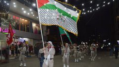 فرق الكشافة تجوب شوارع رام الله والبيرة احتفالا بعيد الأضحى