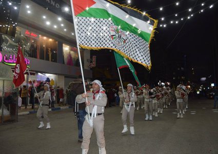 فرق الكشافة تجوب شوارع رام الله والبيرة احتفالا بعيد الأضحى