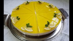 تشيز كيك بالليمون