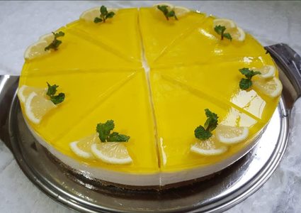 تشيز كيك بالليمون