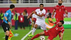 فوز المنتخب الوطني لكرة القدم على المنتخب السوري