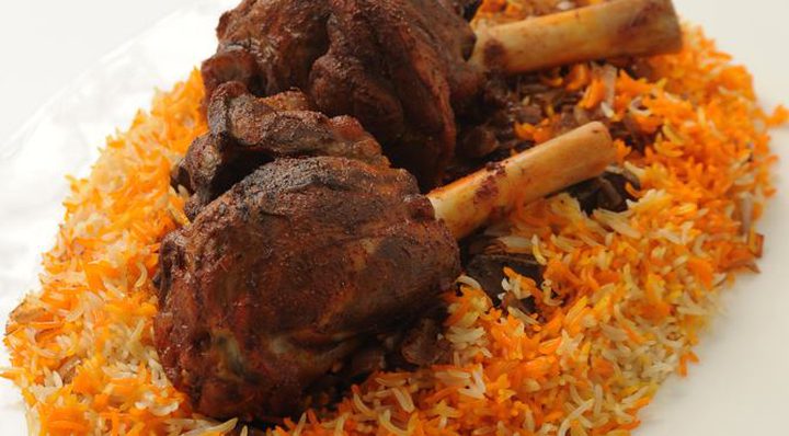 فخذ الخروف بالارز