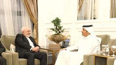 قمة ايرانية قطرية بالدوحة