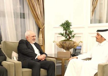 قمة ايرانية قطرية بالدوحة