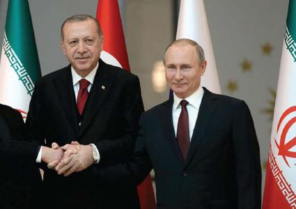 قمة ثلاثية تجمع روسيا وتركيا وإيران بشأن سوريا