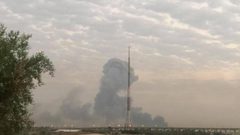 مصدر أمني عراقي: هجوم إسرائيلي استهدف معسكر الصقر ببغداد