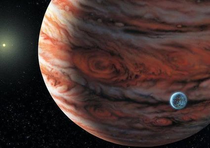 علماء يعتقدون بأن كوكب ضخم اصطدم بالمشتري