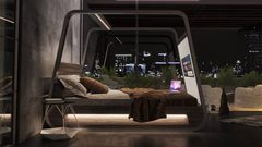 "السرير الذكي"..يمنح كل مزايا الذكاء الصناعي للنوم والترفيه