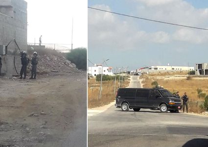 الاحتلال يفكك بركسا زراعيا ويستولي على كرفانات