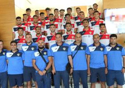 وصول بعثة المنتخب الأردني المشاركة في بطولة اتحاد غرب آسيا