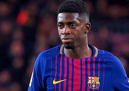 برشلونة يعلن إصابة عثمان ديمبلي
