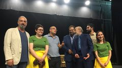 افتتاح المسرحية الكوميدية "قلنديا رايح جاي" في رام الله