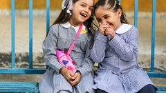 غزة.. عام دراسي جديد وزي مدرسي قديم