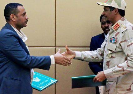 التوافق على أعضاء مجلس السيادة الخمسة في السودان