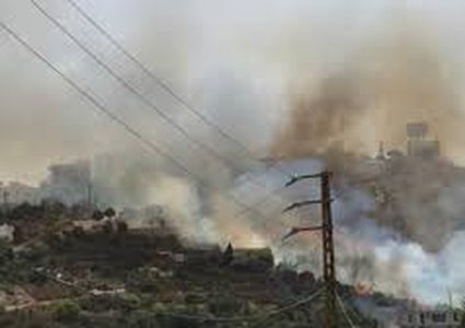 بسبب ارتفاع الحرارة: حرائق في عدة مناطق مختلفة من لبنان