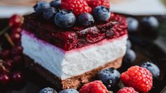 تشيز كيك بارد بالعنبية