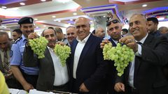 افتتاح مهرجان العنب والمنتجات النسوية في محافظة جنين