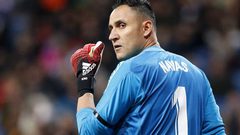 نافاس يقدم طلباً للرحيل عن ريال مدريد