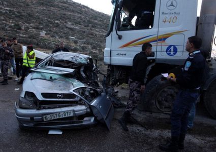 256 حادث سير نتج عنه مصرع 3 أشخاص واصابة 215 الأسبوع الماضي