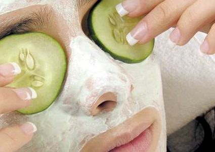 الخيار للبشرة وجمالها