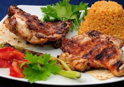 دجاج تركي بالفرن بطريقة شهيّة