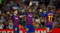 برشلونة يتفوق على ريال بيتيس رغم غياب ميسي وسواريز