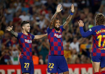 برشلونة يتفوق على ريال بيتيس رغم غياب ميسي وسواريز