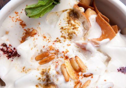 باذنجان بالزبادي