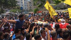 غزة تودع شهيد الغربة تامر السلطان