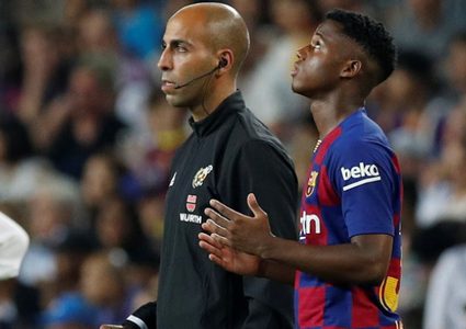 أنسو فاتي: كنت متوترا للغاية عندما شاركت كبديل