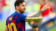 ميسي يرحب بأنسو فاتي ثاني أصغر لاعب في الليجا